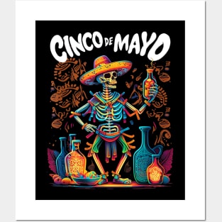 Happy Cinco de Mayo - Mexican Fiesta 5 De Mayo Posters and Art